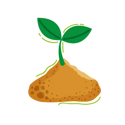 土のこだわりイメージ